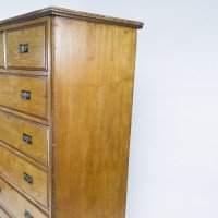 Lambs of Manchester Attributed, a Rare Aesthetic Movement Tall Chest of Drawers - Thumbnail 3