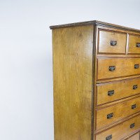 Lambs of Manchester Attributed, a Rare Aesthetic Movement Tall Chest of Drawers - Thumbnail 5