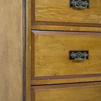 Lambs of Manchester Attributed, a Rare Aesthetic Movement Tall Chest of Drawers - Thumbnail 10