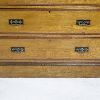 Lambs of Manchester Attributed, a Rare Aesthetic Movement Tall Chest of Drawers - Thumbnail 7