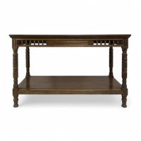 Bruce Talbert for Gillows, attributed. Gothic Revival Two-Tier Library Table - Thumbnail 2
