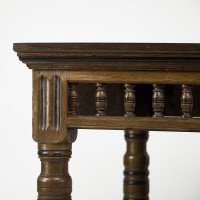 Bruce Talbert for Gillows, attributed. Gothic Revival Two-Tier Library Table - Thumbnail 7