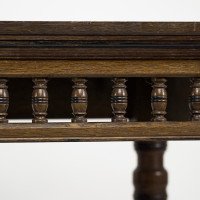 Bruce Talbert for Gillows, attributed. Gothic Revival Two-Tier Library Table - Thumbnail 6