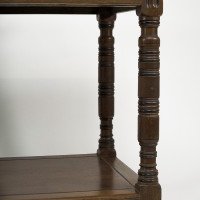 Bruce Talbert for Gillow & Co., attributed, Gothic Revival Two-Tier Library Table - Thumbnail 8