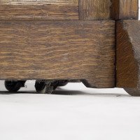 Gillows of Lancaster, attributed. Gothic Revival Oak Architect's Desk - Thumbnail 7