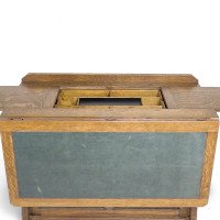 Gillows of Lancaster, attributed. Gothic Revival Oak Architect's Desk - Thumbnail 12