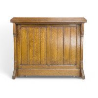 Gillows of Lancaster, attributed. Gothic Revival Oak Architect's Desk - Thumbnail 19