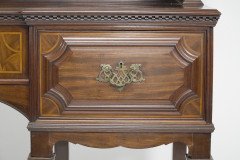 George Jack for Morris & Co., Arts & Crafts Inlaid Mahogany Sideboard - Thumbnail 4