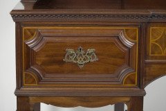George Jack for Morris & Co., Arts & Crafts Inlaid Mahogany Sideboard - Thumbnail 6