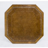 Maple & Co., Gothic Revival Oak Leather Top Writing Table on Decorative Castors - Thumbnail 22
