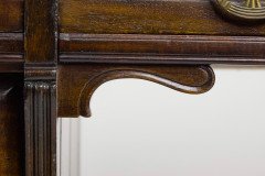 Lamb of Manchester, Aesthetic Movement Walnut Writing Desk with New Leather - Thumbnail 8