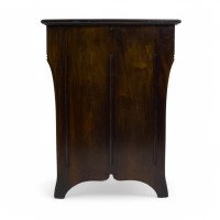Lamb of Manchester, Aesthetic Movement Walnut Writing Desk with New Leather - Thumbnail 11