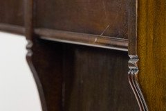 Lamb of Manchester, Aesthetic Movement Walnut Writing Desk with New Leather - Thumbnail 16