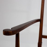 Liberty & Co. In the style of G. M. Ellwood, Arts & Crafts Walnut Armchair - Thumbnail 11