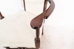 Liberty & Co., Style of. Probably Made by William Birch. An Arts & Crafts Mahogany Armchair - Thumbnail 17