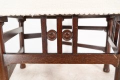 Liberty & Co., Style of. Probably Made by William Birch. An Arts & Crafts Mahogany Armchair - Thumbnail 19