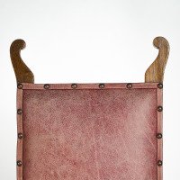 J. S. Henry. Ash Arts & Crafts Armchair with Elongated Back & Curled Ears to the Top - Thumbnail 3