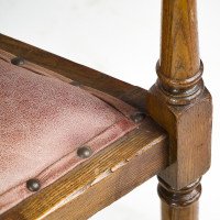 J. S. Henry. Ash Arts & Crafts Armchair with Elongated Back & Curled Ears to the Top - Thumbnail 9
