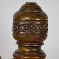 Bruce Talbert, attributed. Probably Made by Gillows. A Gothic Revival Oak Armchair - Thumbnail 5