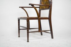 Liberty & Co. Attributed, Arts & Crafts Mahogany Armchair - Thumbnail 12