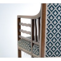 Liberty & Co., attributed, Arts & Crafts walnut Anglo-Japanese Armchair - Thumbnail 12