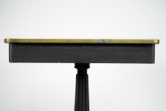 An Early to Mid Victorian Mahogany & Satinwood Top Pedestal Occasional Table - Thumbnail 13