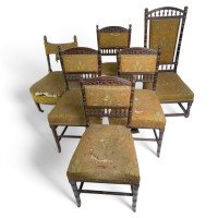 Thomas Edward Collcutt, Collinson & Lock a Six-Piece Rosewood Drawing Room Suite - Thumbnail 2