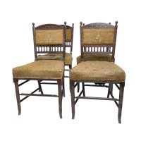 Thomas Edward Collcutt, Collinson & Lock a Six-Piece Rosewood Drawing Room Suite - Thumbnail 3