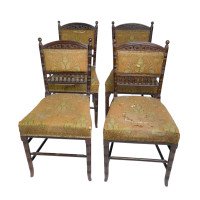 Thomas Edward Collcutt, Collinson & Lock a Six-Piece Rosewood Drawing Room Suite - Thumbnail 4
