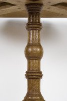 A. W. N. Pugin. A Modern Craftsman Made Gothic Revival Oak Octagonal Centre Table - Thumbnail 6
