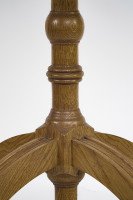 A. W. N. Pugin. A Modern Craftsman Made Gothic Revival Oak Octagonal Centre Table - Thumbnail 7