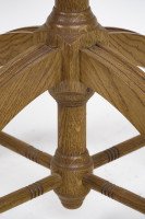 A. W. N. Pugin. A Modern Craftsman Made Gothic Revival Oak Octagonal Centre Table - Thumbnail 10