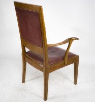 Edward Barnsley. Commissioned by G H J Morris. An Arts & Crafts Cotswold Armchair - Thumbnail 7