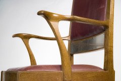 Edward Barnsley. Commissioned by G H J Morris. An Arts & Crafts Cotswold Armchair - Thumbnail 18