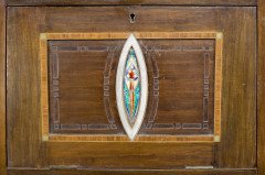 G. M. Ellwood. J. S. Henry & J M King, attributed. An Arts & Crafts Mahogany Music Cabinet - Thumbnail 5