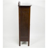 G. M. Ellwood. J. S. Henry & J M King, attributed. An Arts & Crafts Mahogany Music Cabinet - Thumbnail 13
