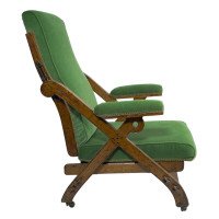 Charles Bevan Marsh Jones & Cribb, Gothic Revival New Registered Reclining Chair - Thumbnail 15