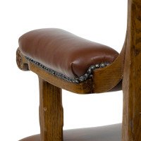A. W. N. Pugin, probably Made by Gillows of Lancaster for the House of Lords London. A Gothic Revival Oak Armchair - Thumbnail 16