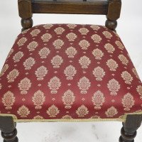 A Set of Four Gothic Revival Bobbin Turned Oak Dining Chairs - Thumbnail 10