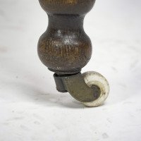 A Set of Four Gothic Revival Bobbin Turned Oak Dining Chairs - Thumbnail 11