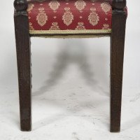 A Set of Four Gothic Revival Bobbin Turned Oak Dining Chairs - Thumbnail 20