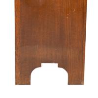 Shapland & Petter. Arts & Crafts Oak Hall Cupboard with a Ruskin Circular Jewel - Thumbnail 5