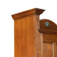 Shapland & Petter. Arts & Crafts Oak Hall Cupboard with a Ruskin Circular Jewel - Thumbnail 8