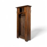Shapland & Petter, Style of. M. H. Baillie Scott, an Arts & Crafts Oak Hall Cupboard - Thumbnail 3