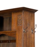 Shapland & Petter, Style of. M. H. Baillie Scott, an Arts & Crafts Oak Hall Cupboard - Thumbnail 8