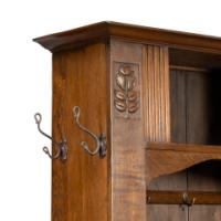 Shapland & Petter, Style of. M. H. Baillie Scott, an Arts & Crafts Oak Hall Cupboard - Thumbnail 14