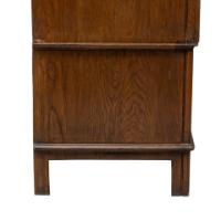 Maple & Co., English Arts & Crafts Oak Wardrobe with Decorative Copper Details - Thumbnail 6