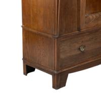 Maple & Co., English Arts & Crafts Oak Wardrobe with Decorative Copper Details - Thumbnail 9