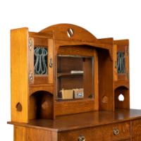 Liberty & Co. Attributed, Arts & Crafts Oak Sideboard in the Glasgow-Style - Thumbnail 9