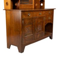 Liberty & Co. Attributed, Arts & Crafts Oak Sideboard in the Glasgow-Style - Thumbnail 12